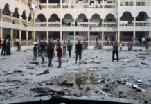 Israel bombardiert mit 2.000-Pfund-Bomben eine Schule in Daraj Gaza mehr als 100 Tote