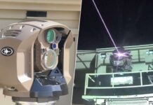 Israels Laserabwehrsystem Light Shield hält eine Leistung von 100 kW bei 10 Kilometern aufrecht um Drohnen und Raketen zu braten