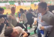 Israelische Fans greifen Pro-Palästina-Aktivisten bei Basketballspiel in Frankreich an