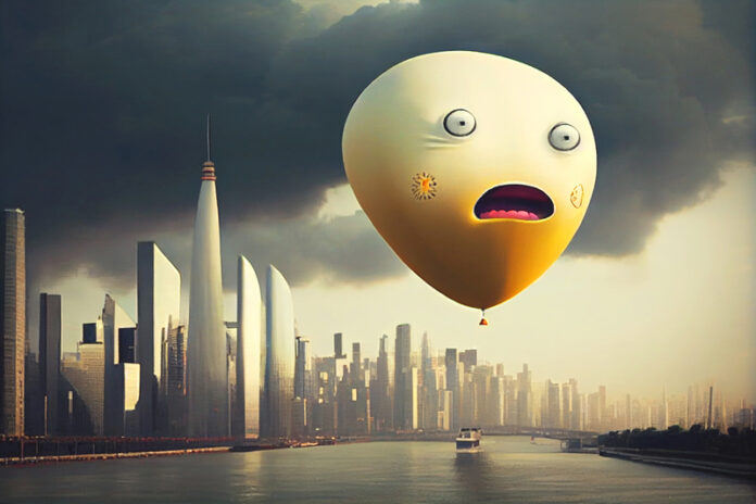 Spionageballon China