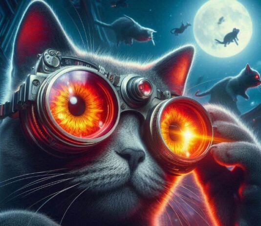 Nachts sind alle Katzen grau? Nicht wirklich! Jetzt kommen Infrarot-Kontaktlinsen